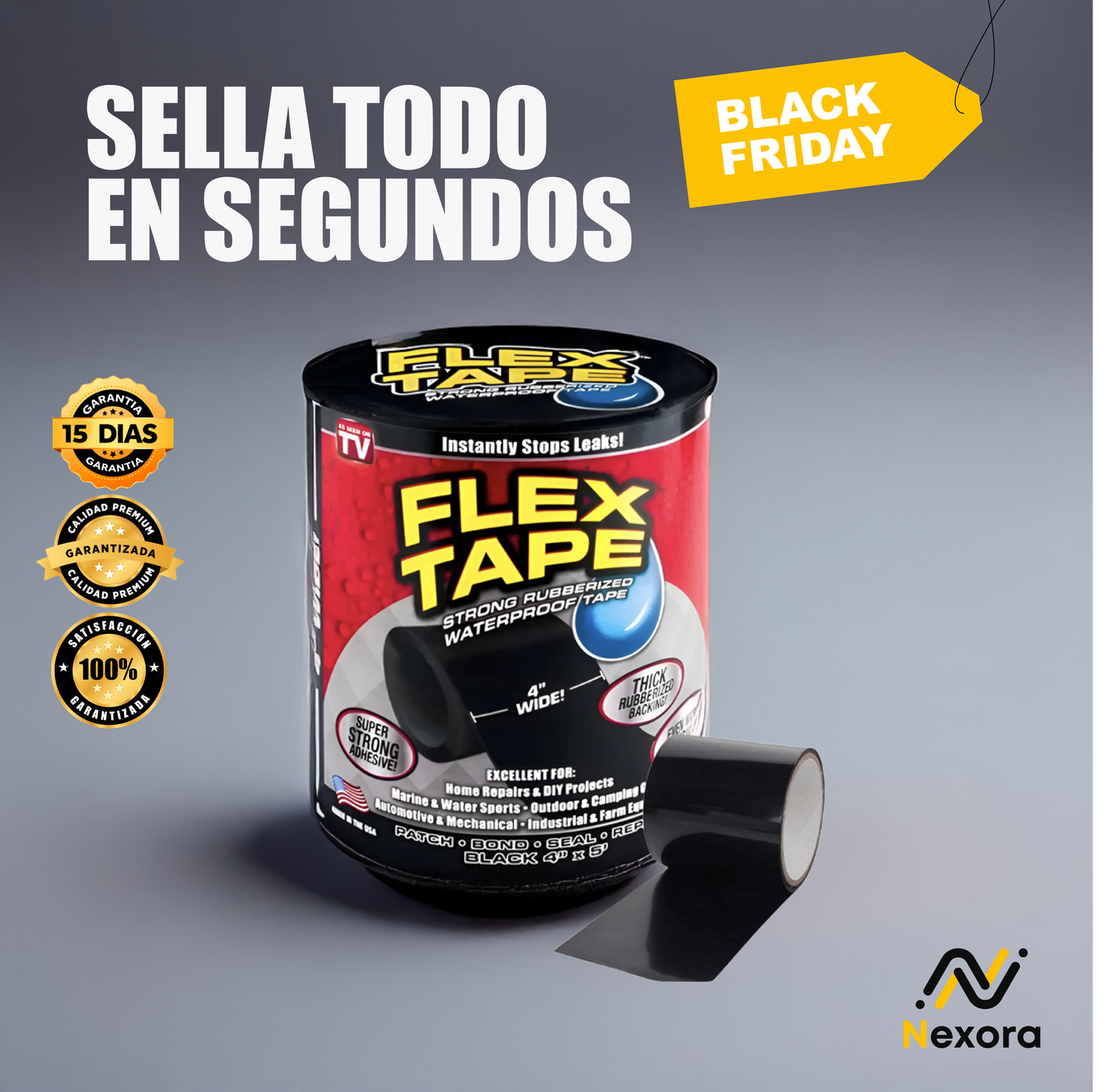 Cinta Flex Tape Impermeable