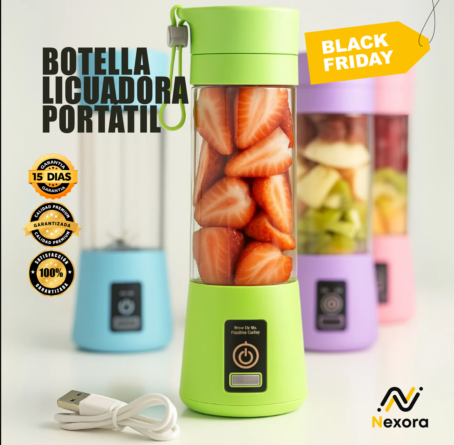 Botella Licuadora Portatil