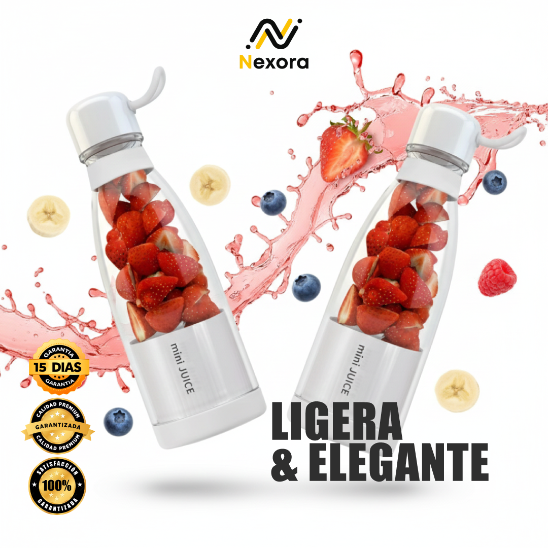 PROM 2X MINI JUICE™ 420cc - BATIDORA PORTÁTIL RECARGABLE