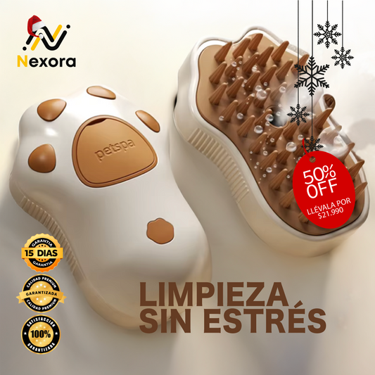 Cepillo Vapor Quita Pelos