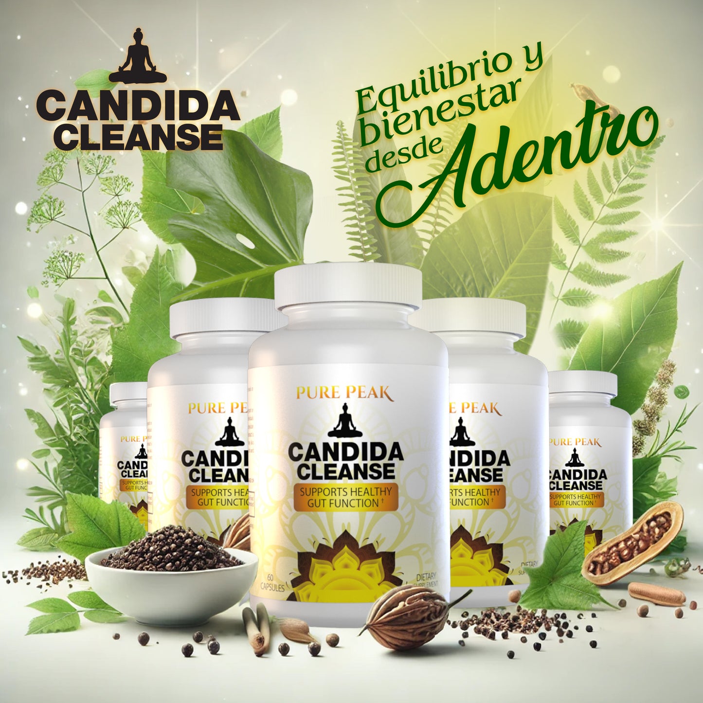 CANDIDA CLEANSE 60 Cápsulas